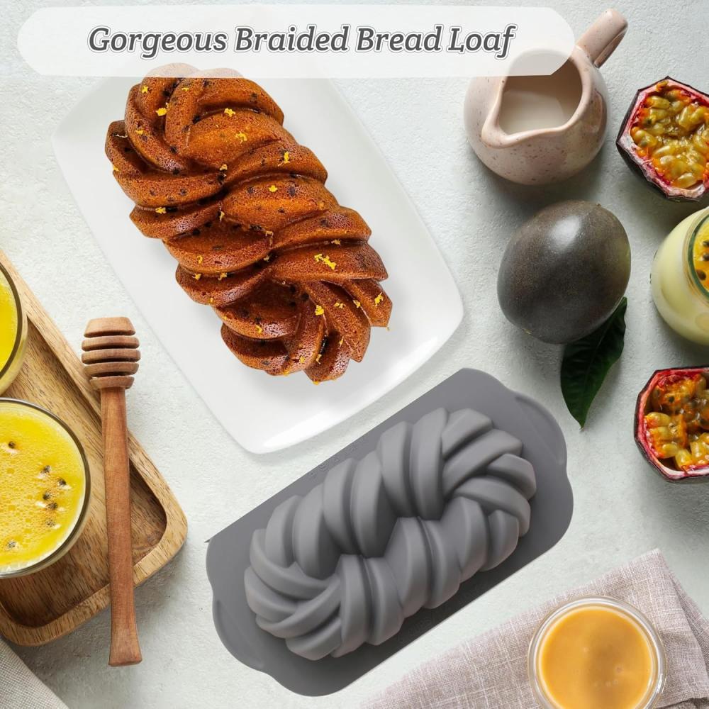 Silicone Toaster Tray, Non-stick Kitchen Oven Bread Tray, Suitable for Banana Bread, Sandwiches, Pound Cakes and Meat Patties