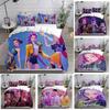K-Pop D-Demon Hunters Theme Duvet Set EU Single Size Bedding Sets Quilt Bed Cover Duvet Cover 3Pieces for Kids & Adults