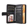 For Xiaomi 14T Pro Leather Case with Strap Zipper 9 Card Slot Phone Cover Stand