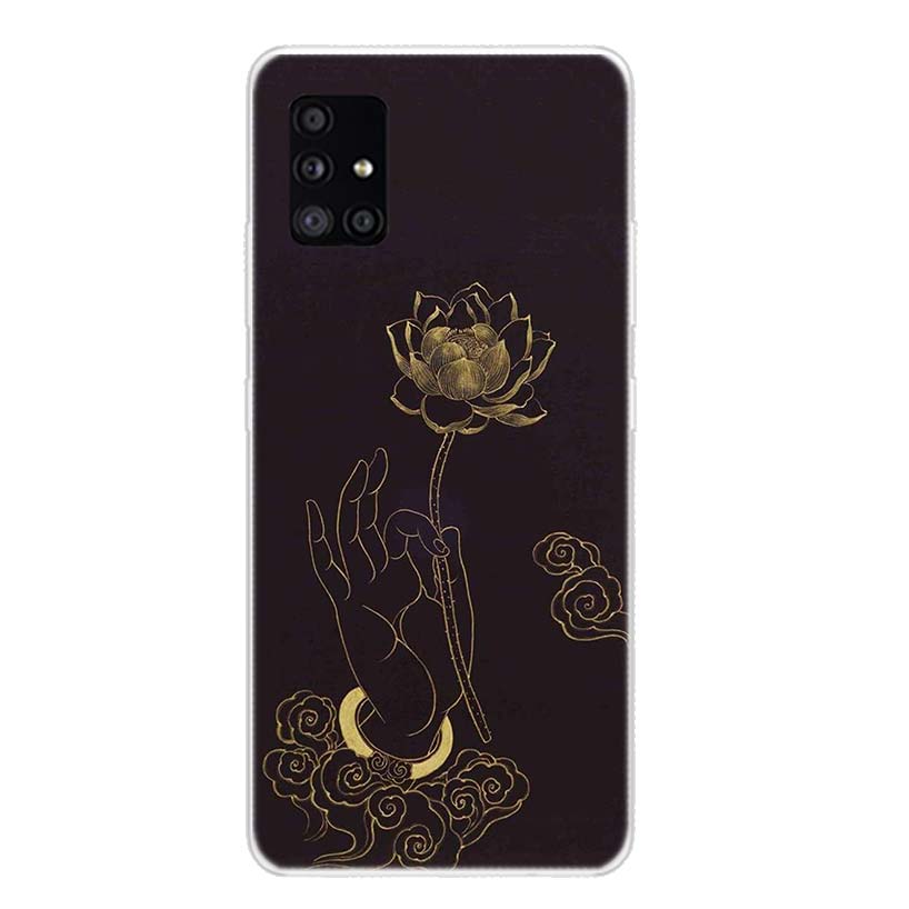 Чехол для телефона с изображением Будды Индии для Samsung Galaxy A50 A70 A40 A30 A20S A10 Note 20 Ultra 10 Lite 9 8 A6 A8 Plus A7 A9 + чехол Cas