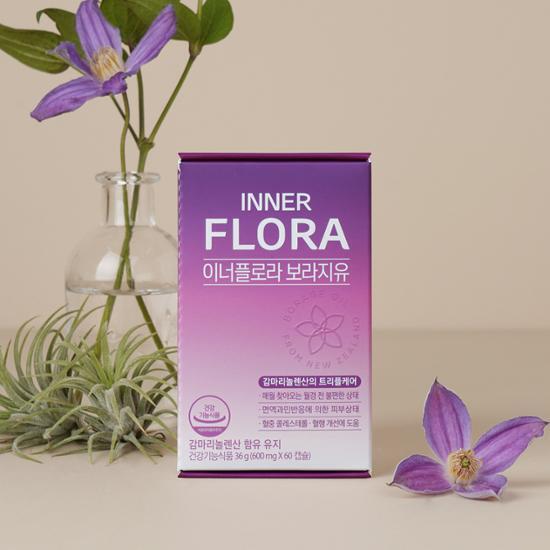 New Origin Innerflora Borage Oil 60 capsules (1 month supply)