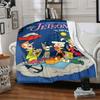 The Jetsons Family Picnic Lightweight Customizable Blanket Personalized Name Comfortable For Sofa Couch Office Bed Picnics Ideal For All Seasons