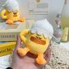 Плюшевая игрушка Утка с пивом, наполненная ПП-хлопком, для подарка ребенку и коллекционирования. Веселая.