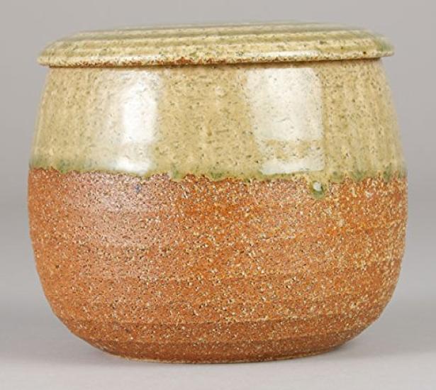 Sento Senga Pottery Iga Ware Ohitsu Vidro Glaze 11-05