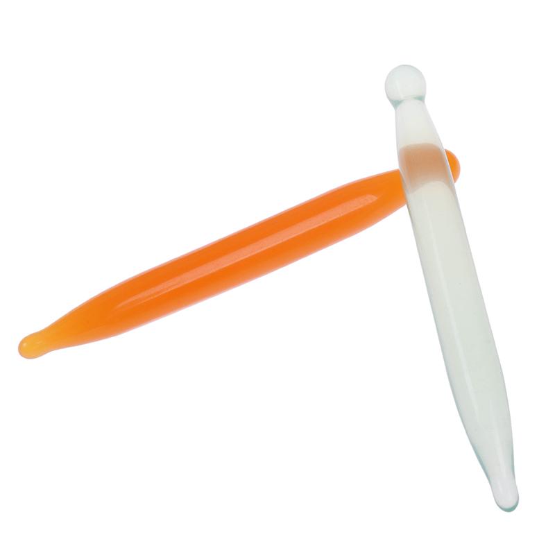 Натуральный нефритовый камень Гуаша акупунктурные точки массажная палочка здоровый массажный инструмент