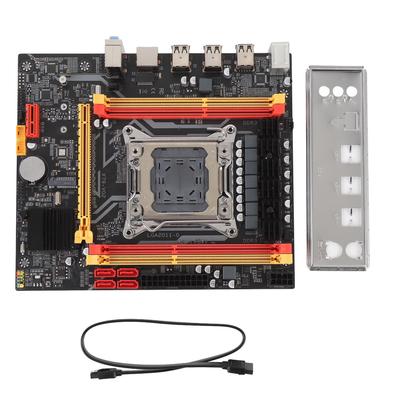 Компьютерная материнская плата для процессоров серии LGA2011 0, 4 слота для оперативной памяти DDR3, интерфейс M.2, батарея 240 мАч, игровая