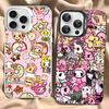 Япония Tokidoki Аниме Чехол для Телефона Для IPhone 16 15 14 13 12 11 Pro Max X XR XSMAX 8 7 Plus Матовый Ударопрочный Задний Чехол