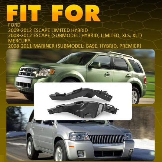 Задние пары комплектов кронштейнов-креплений бампера для Escape 2008-2011 Mariner Ford