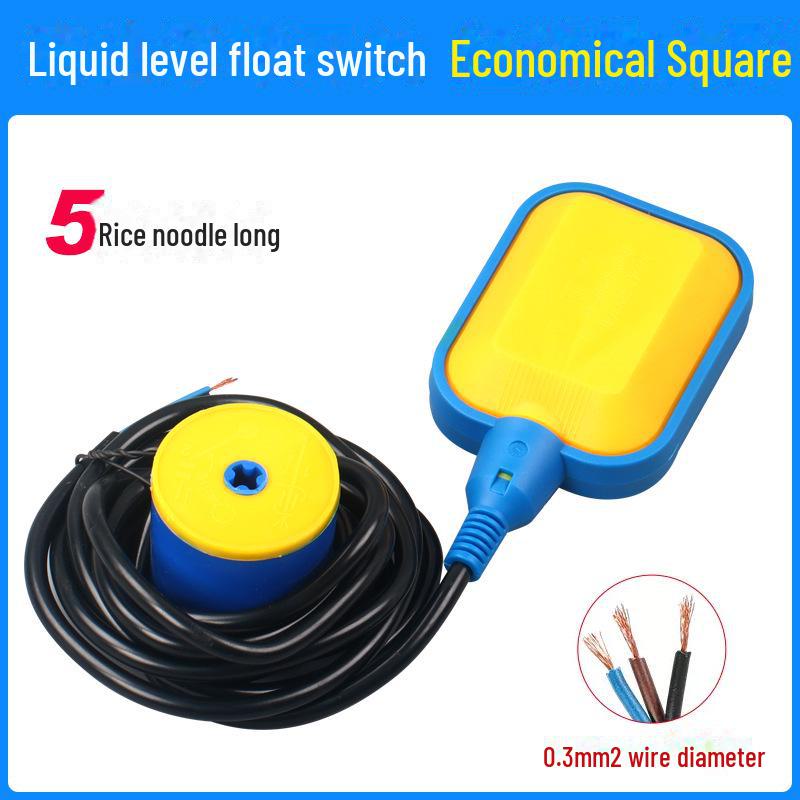 Автоматический поплавковый выключатель для контроля уровня воды в резервуарах и бассейнах