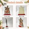 Christmas Gift for Family Windmill Wooden Ornament, Decorative Craft with Rotating Theme Desktop Ornament Blades, Handmade Figurine Holiday