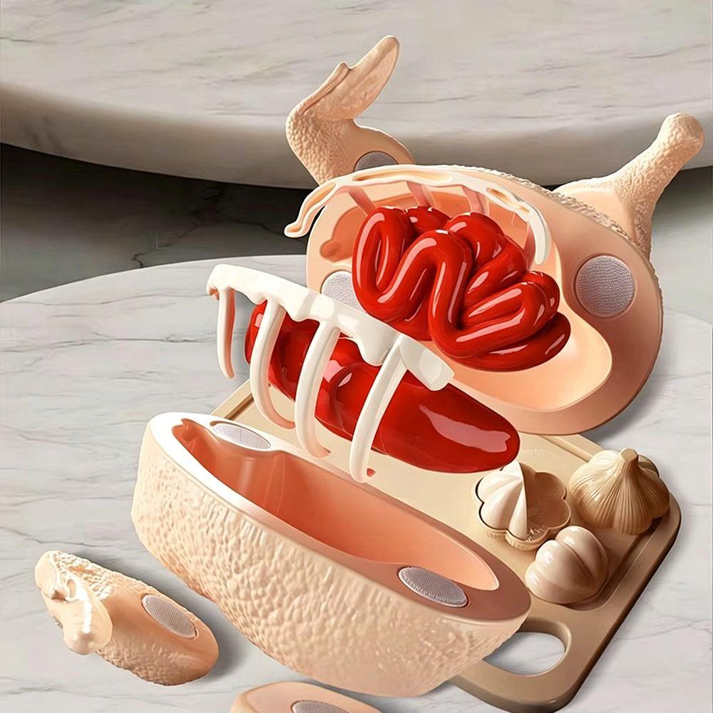 Sliceable Play Cutting Food Set Peelable Peelable Food Toys Kitchen Play Food  Parent Child Game