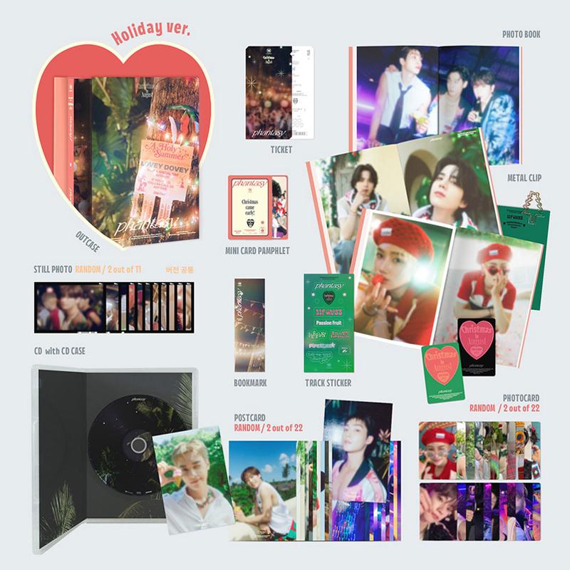 (+поб фотокарточка) Второй альбом The Boyz [Phantasy Pt.1 Christmas In August]