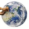 Toy Jigsaw Puzzle Earth 1000 Pieces Globe Earth Puzzle Blue Blue Sky Land Land Sea Earth Circular Puzzle Miscellaneous Goods Intellectual Challenge