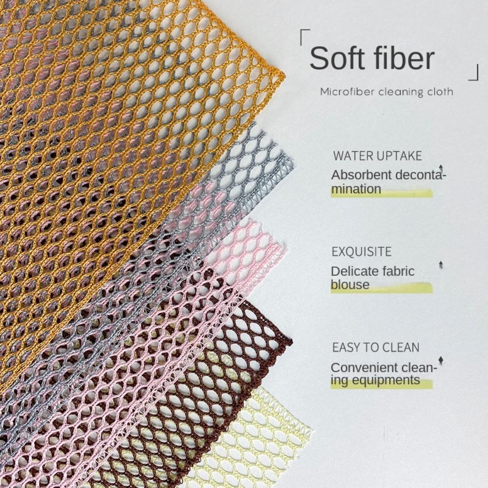 3 шт. сетчатые кухонные чистящие салфетки, мочалка для мытья посуды, кухонные тряпки, кухонная щетка для дома, горшок