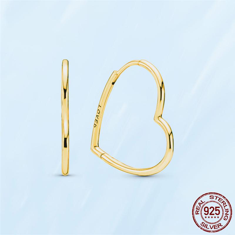 Настоящие оригинальные серьги-гвоздики из стерлингового серебра 925 пробы с цветком маргаритки и перьями в форме сердца, подходят женщинам, модные ювелирные изделия, подарок на помолвку