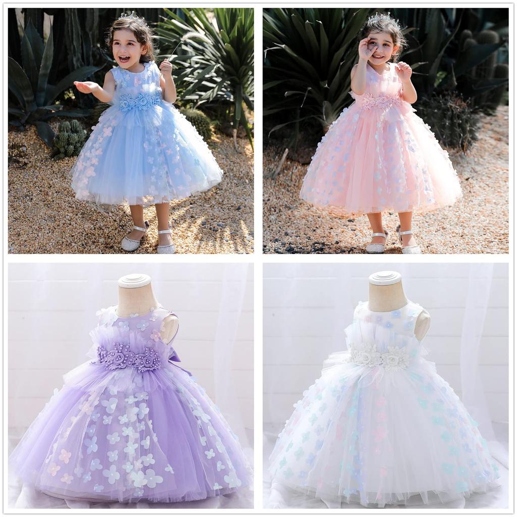 Baby Shrine Visit Baby Commemorative Photo Ceremony Wedding Baby Shower Kids Kindergarten Entrance Ceremony Formal Gift for Birthday [DiiFoky] Dress,
