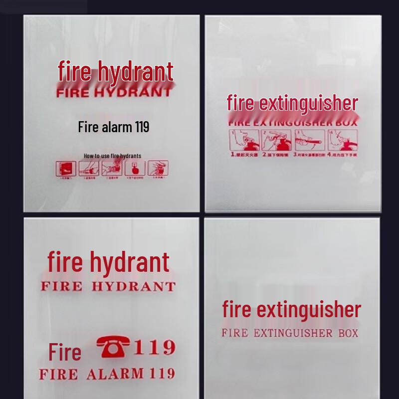 Frosted Acrylic Panel for Fire Hydrant Box