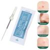 10PCS Sterile Disposable Acne Needles Blackhead Removal Picking Tool Individual Package Acne Needle Extractor for Skin Care