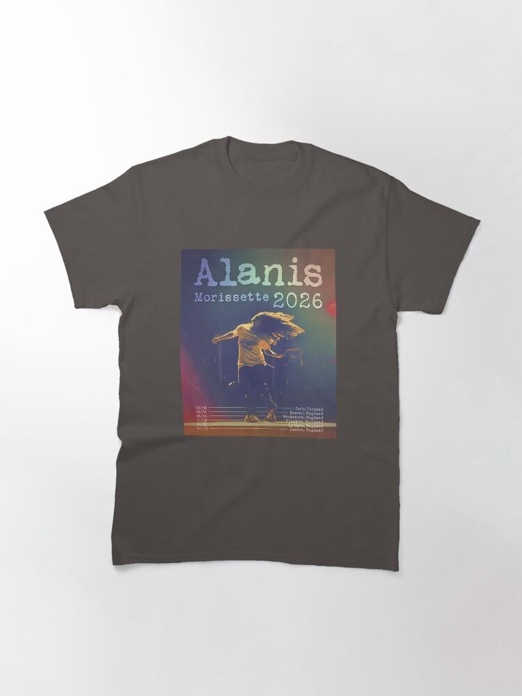 Alanis Morissette Alanis Morissette Uk Little Jagged Pill Tour 2026 Classic T-Shirt