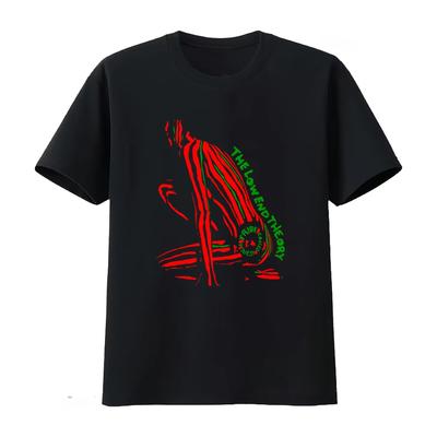 Футболка с принтом A Tribe Called Quest The Low End Theory для Дня Рождения Рождества Винтажная Повседневная Стильная Мужская Женская 2026 Летняя Футболка