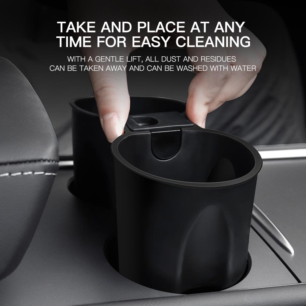 Для Tesla Model 3 Model Y держатель для стакана воды ящик для хранения центральная консоль стакан водонепроницаемые нескользящие подставки /2022 автомобиль