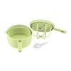 Green Pink Salad Spinner Ergonomic Design Vegetable Washing Basket Vegetable Dehydrator  Kitchen