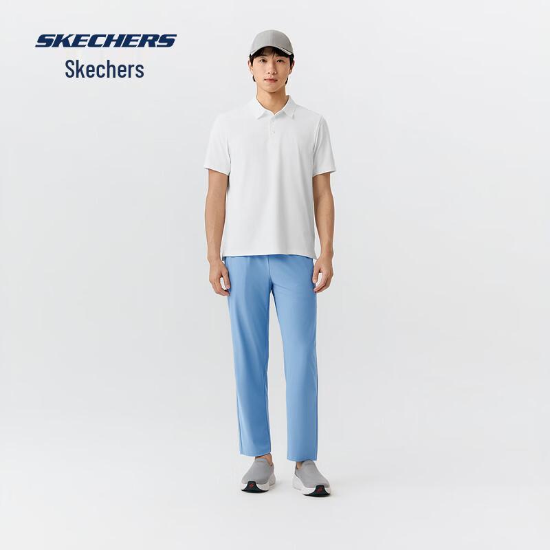 Skechers Мужские классические прямые быстросохнущие беговые брюки P226M047