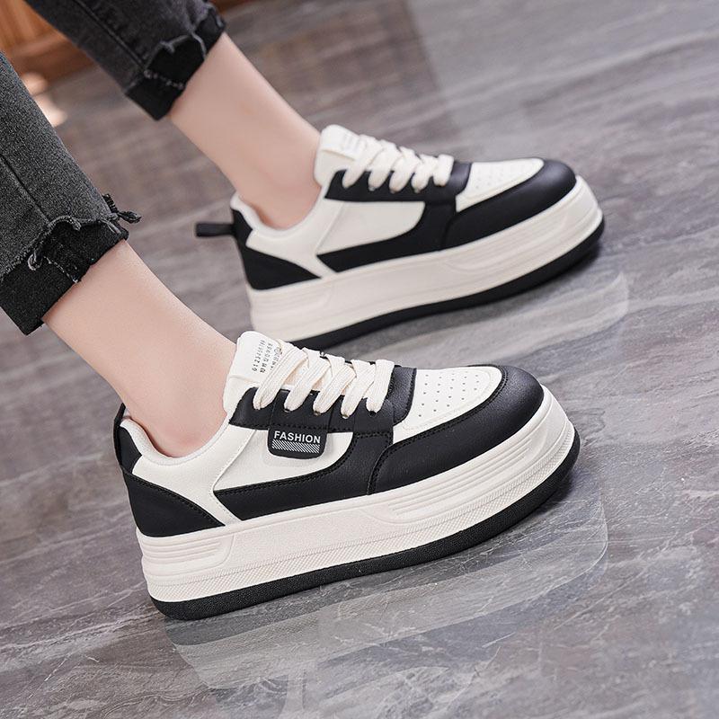 Autumn new casual ins platform muffin shoes student board shoes MR