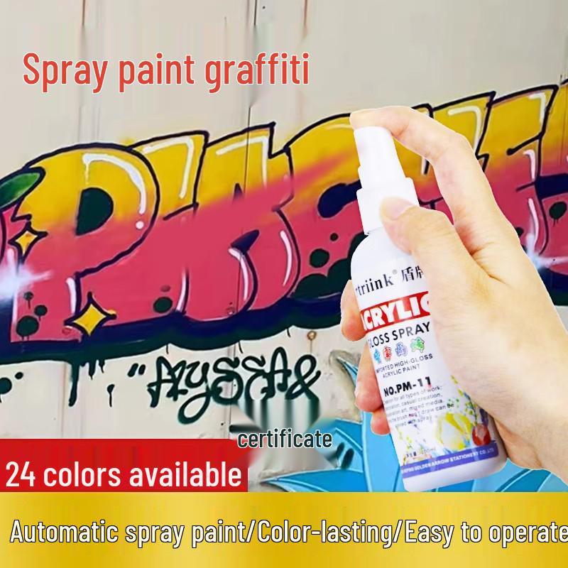 Acrylic Spray Ink - 24 Color Options for Ceramic and DIY Touch-up Paint Makeover
