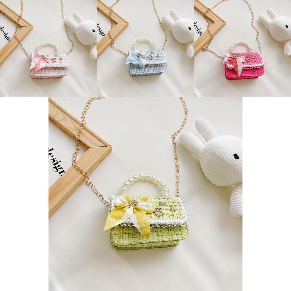 Girls Playful Small Capacity Shoulder Bag With Breathable Cotton Material And Multipattern Design