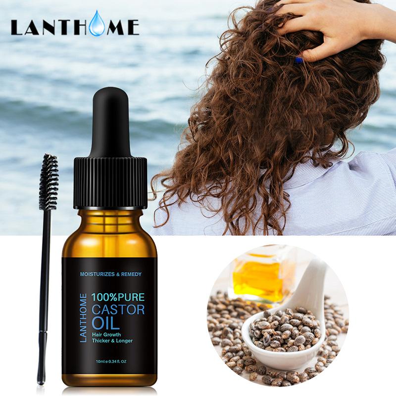 Lanthome Castor oil,10ml,Eyelashes Care ,Hair Care