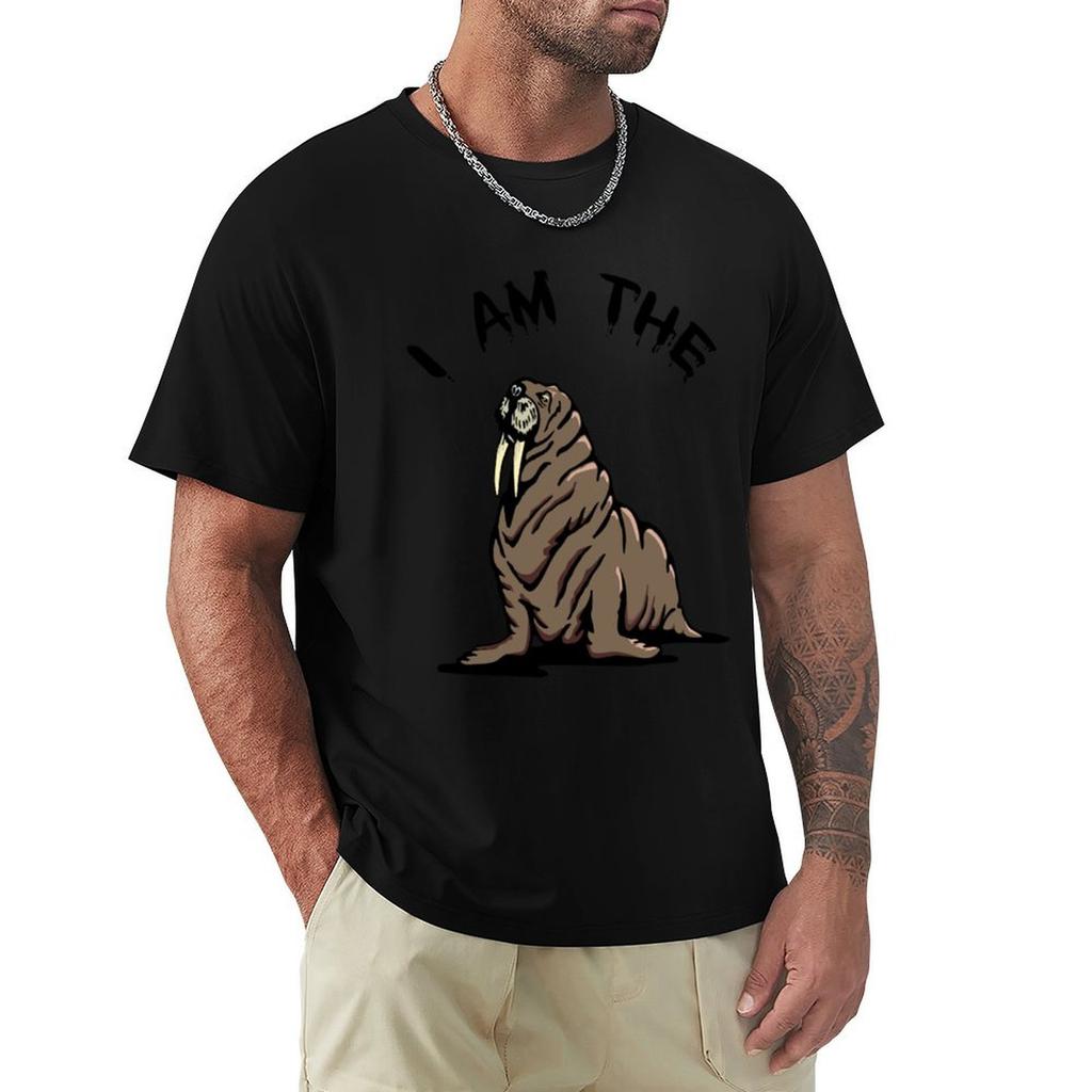 I Am The Walrus Tshirt Breathable Gym Short Sleeve Tshirt