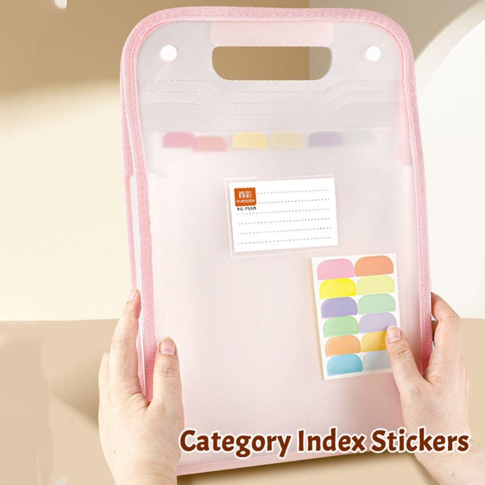 ПП Папка для файлов формата А4 Высокоемкий пакет для документов Мультяшная сумка-архив Подарок