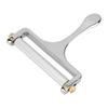 Stainless Steel Cheese Cutter Thickness Adjustable Ergonomic Handle Wire Cheese Cutter for Cheddar Gruyere Mozzarella