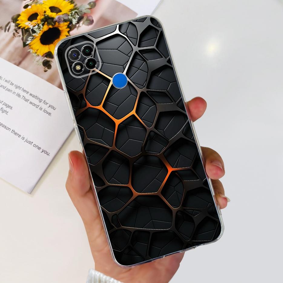 Чехол для Xiaomi Redmi 9C Милый Чехол с Рисунком Панды Астронавта Мягкий Силиконовый Чехол для Телефона Для Xiaomi Redmi 9C NFC Redmi9C Fundas Capa