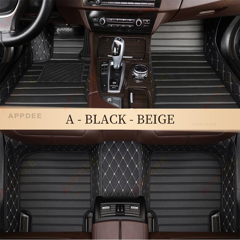 Автомобильные коврики для пола для Jeep Compass 2007 2008 2009 2010 2011 2012 2013 2014 2015 2016 2017 Автомобильные подкладки для ног Ковровое покрытие