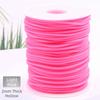 Round Shape Elastic Knitting Cord Transparent Hose Stretch Stitch Cord  Necklace Making