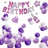 Birthday Balloon Boys Girls Scene Background Arrangement Kids Baby Happy Birthday Party Room Decoration Wall For