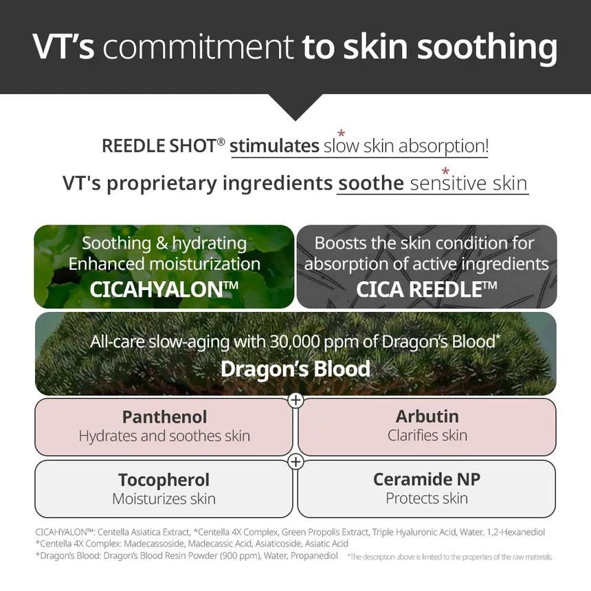 VT COSMETICS Красный усилитель Reedle Shot 300 50 мл