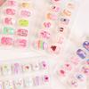 Cute Children Nail Patches Short Press on Nails Fashion False Nails  for DIY