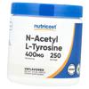 N-Ацетил L-Тирозин, N-Acetyl L-Tyrosine Powder, 100г Без вкуса (27647033)