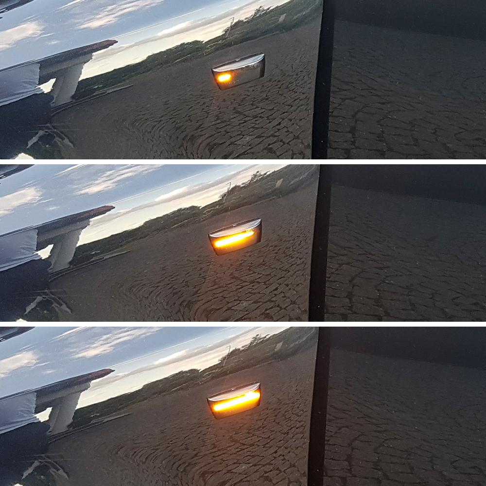 Для Opel Astra H MK5 Insignia Zafira Corsa D MK4 Meriva Adam светодиодный динамический указатель поворота, боковой маркер для крыльев, последовательный