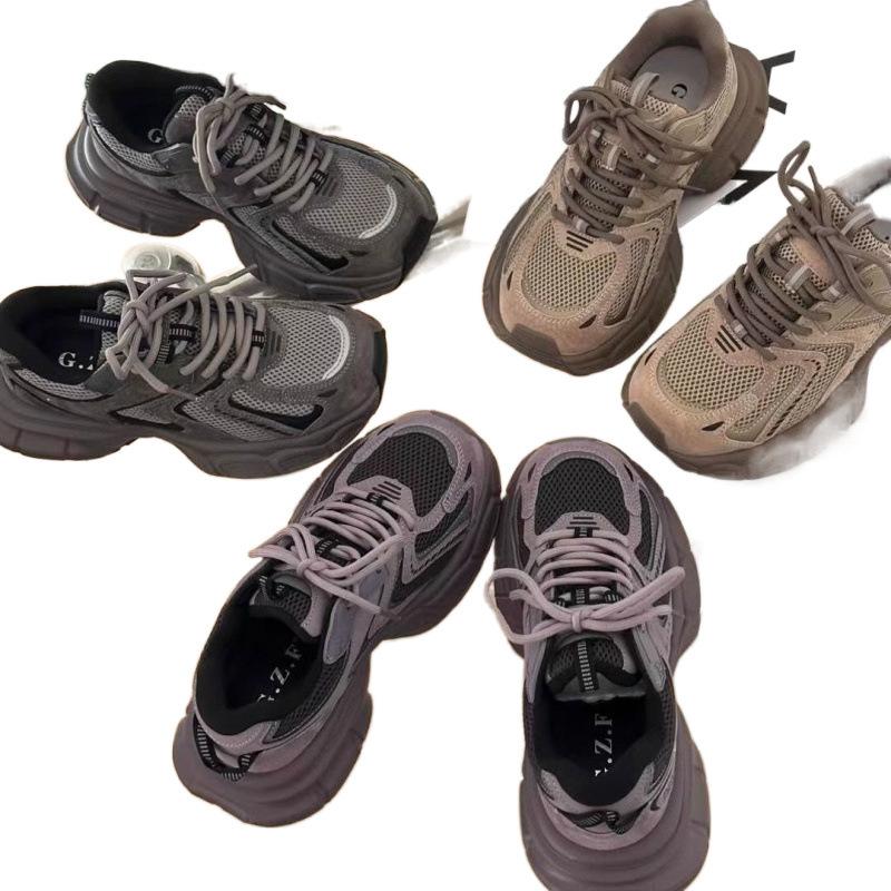 Paris dad shoes женские ins tide 2025 сетчатые легкие дышащие спортивные туфли для студентов универсальные повседневные туфли