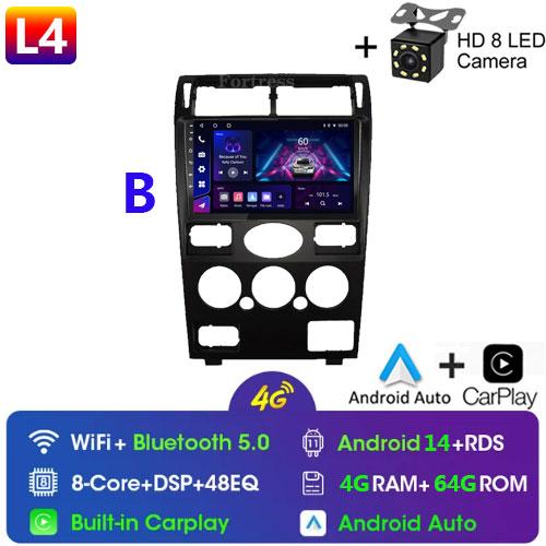 2din Android14 автомобильное радио мультимедиа Carplay авто GPS навигация для Ford Mondeo Mondeo 3 2000 2001 2002 2003 2004 2005 2006-2007