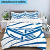 Club Atlético Vélez Sársfield 3PCS Bedding Set 2D Printing (Includes 1 Duvet Cover + 2 Pillowcases Coreless), Bedroom decor,Fan gift
