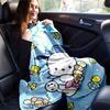 1pc Sanrio Adorable Pochacco Home Decor Blanket: Perfect Gift for Bedroom, Living Room, Travel, Camping, Car, Beach & Office Naps, Soft Flannel Throw