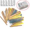 600pcs/set 30 Kinds 1/4W Resistance 1% Metal Film Resistor Pack Assorted Kit 1K 10K 100K 220ohm 1M Resistors