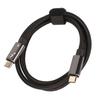 Кабель USB 4.0 8K HD 40 Гбит/с PD 100 Вт Type C на Type C Кабель для быстрой зарядки для телефона, ноутбука, планшета