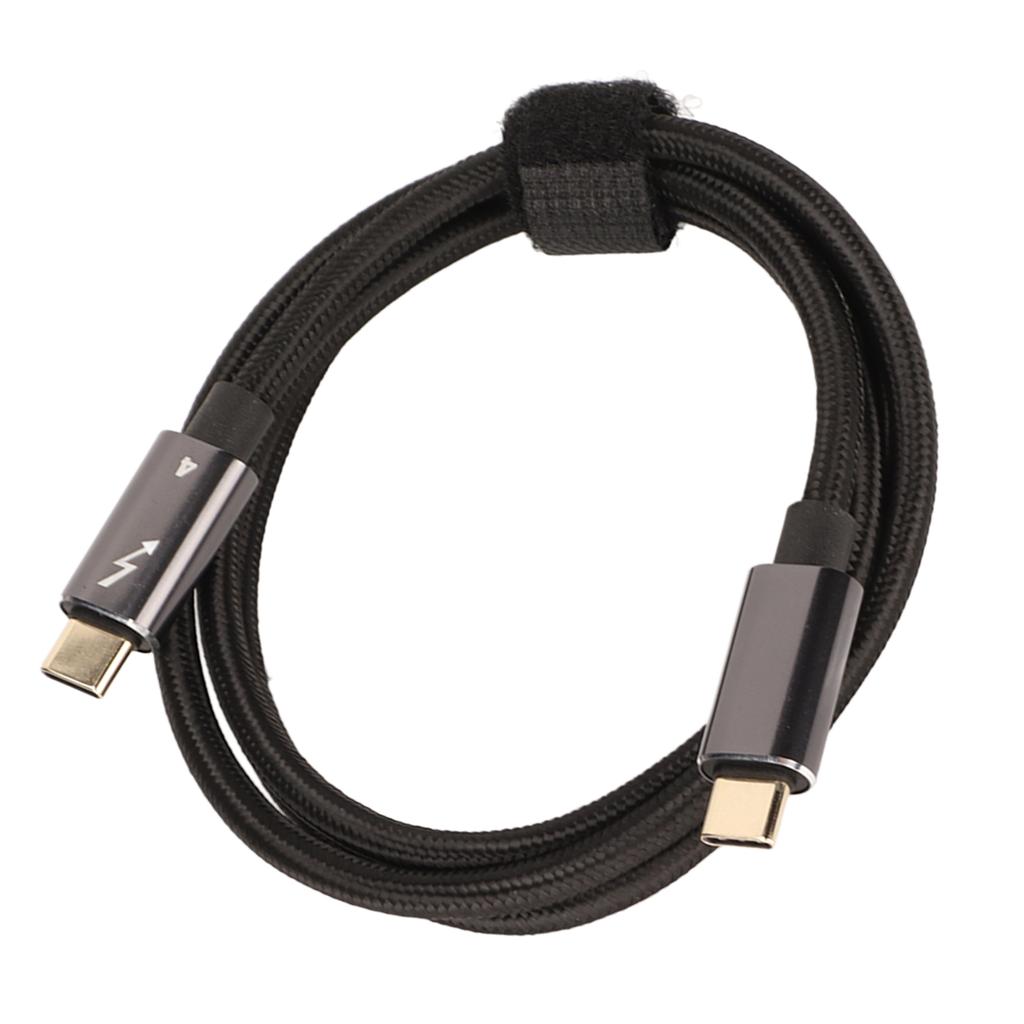 Кабель USB 4.0 8K HD 40 Гбит/с PD 100 Вт Type C на Type C Кабель для быстрой зарядки для телефона, ноутбука, планшета