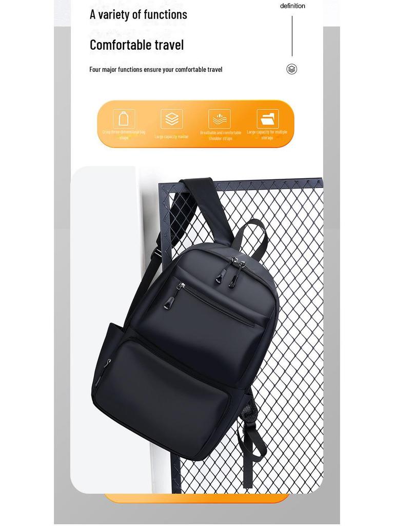 Высококачественный модный водонепроницаемый рюкзак: Помощник в поездках, путешествиях и учебе для мужчин и женщин